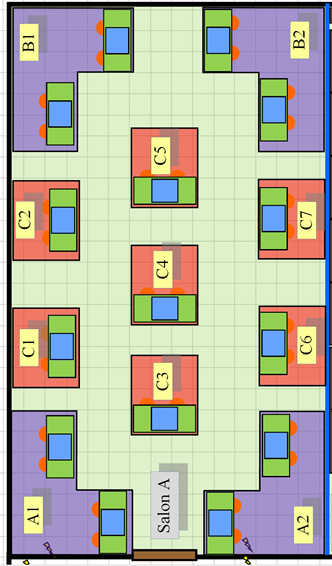 vendor hall map